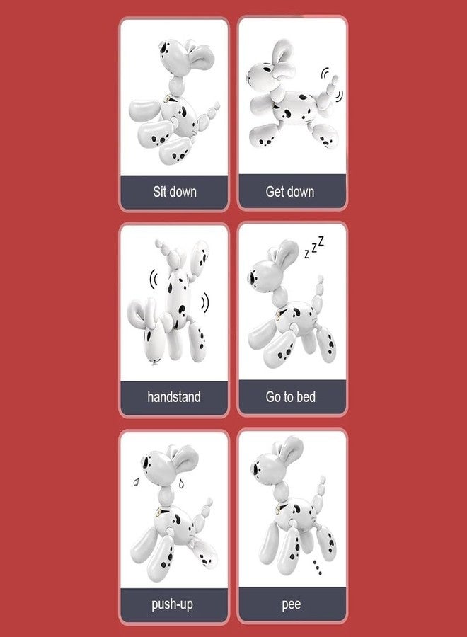 Brighterbee Interactive Balloon Dog Robot Toy, Remote Control Programmable Pet with Touch Response [Multicolor] - Image 5